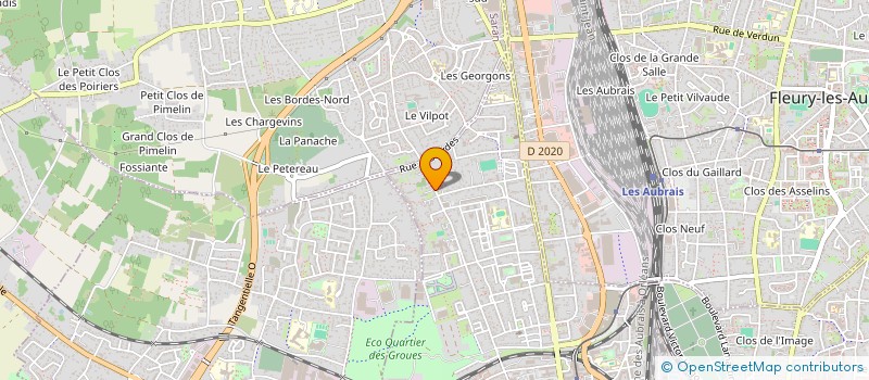 localisation de l'entreprise MEUBLES PLUS à ORLEANS