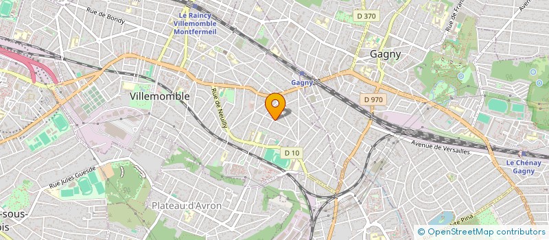 localisation de l'entreprise MEUBLES R D NADIM à VILLEMOMBLE