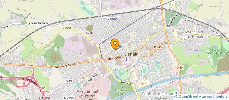 localisation de l'entreprise MEUBLES RAYMOND à DENAIN