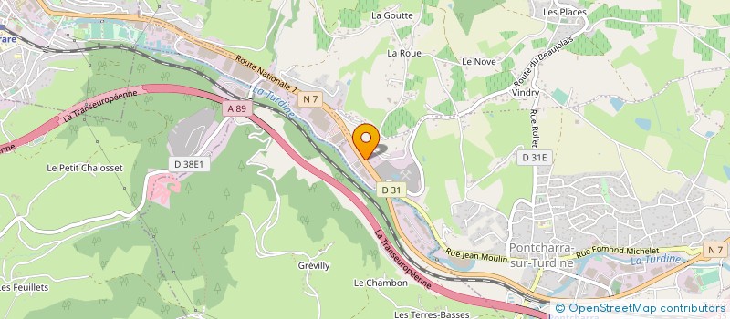localisation de l'entreprise MEUBLES SUBRIN à VINDRY-SUR-TURDINE