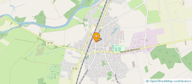 localisation de l'entreprise MEUBLES YD à TIERCE