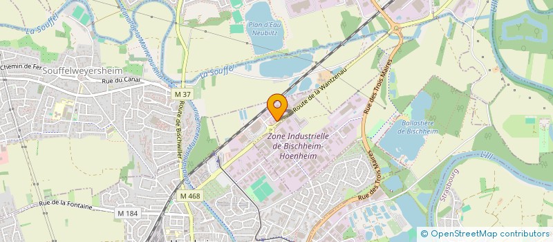 localisation de l'entreprise MEUBLEST  HNHEIM