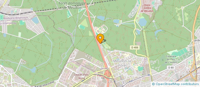 localisation de l'entreprise MEUDON  MEUDON
