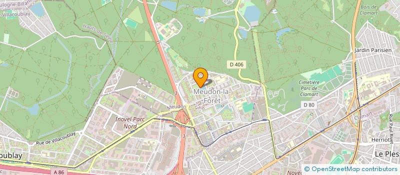 localisation de l'entreprise MEUDON DEM  MEUDON