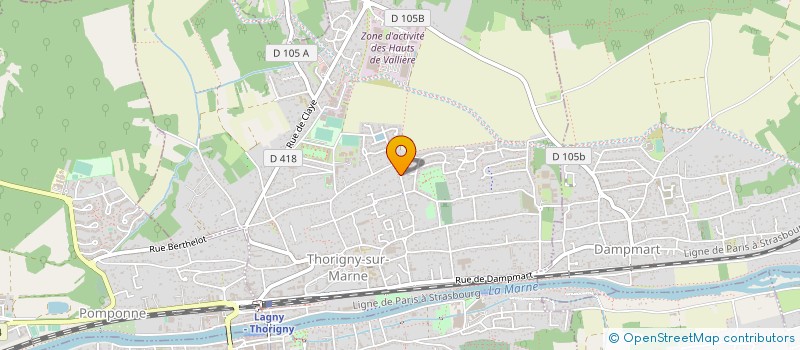 localisation de l'entreprise MEUDON FORME à MEUDON