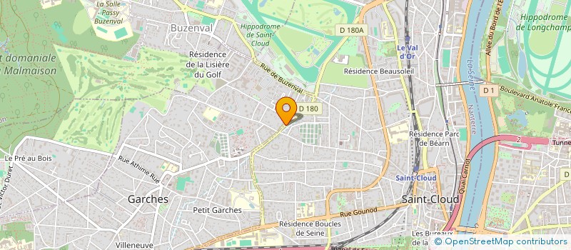 localisation de l'entreprise MEUDON VIADUC à GARCHES