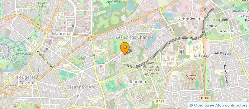 localisation de l'entreprise MEUH COMEDY RENNAIS  RENNES