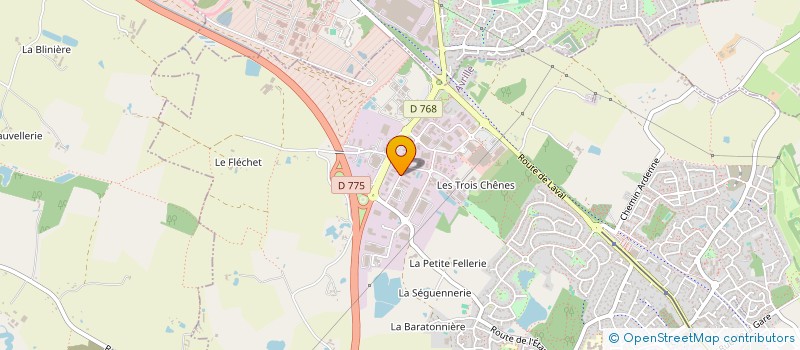 localisation de l'entreprise MEUN'S à AVRILLE