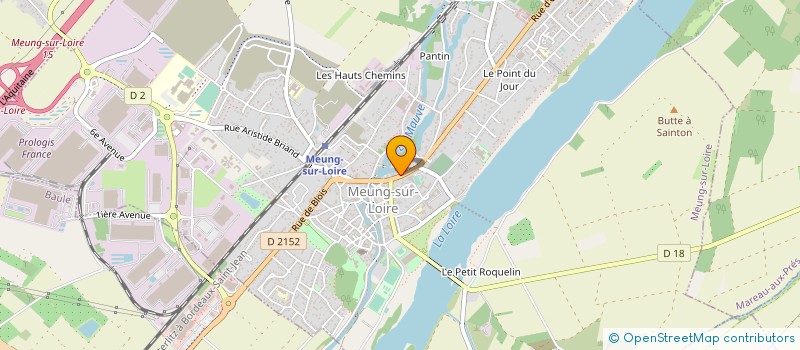 localisation de l'entreprise MEUNG DE FEMMES  MEUNG-SUR-LOIRE