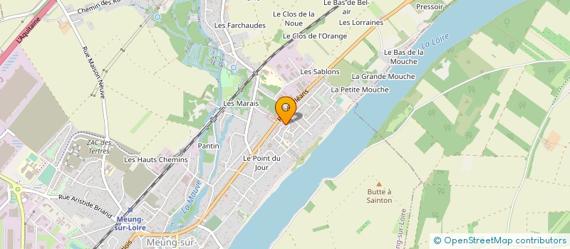 localisation de l'entreprise MEUNG SUR LOIRE FUTSAL 45 à MEUNG-SUR-LOIRE
