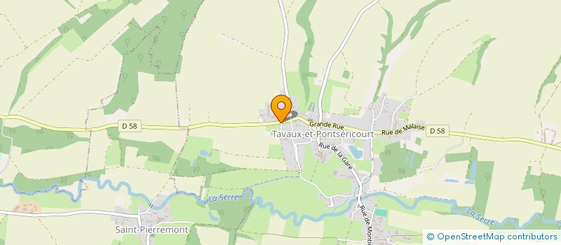 localisation de l'entreprise MEUNIER  CILLY