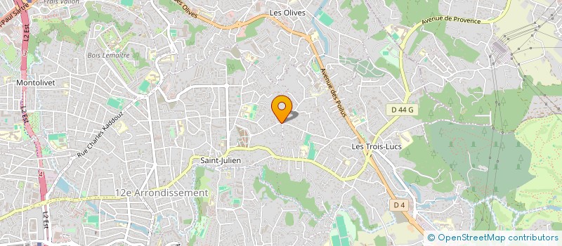 localisation de l'entreprise MEUNIER  MARSEILLE