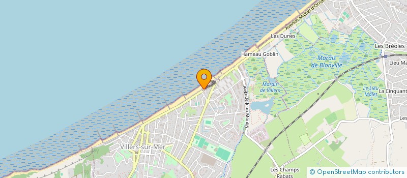 localisation de l'entreprise MEUNIER GUITARD INDIVISION  VILLERS-SUR-MER