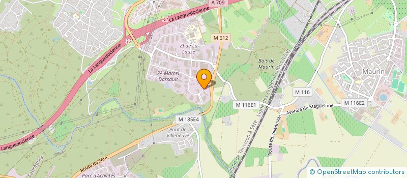 localisation de l'entreprise MEUNIER POIDS LOURDS  SAINT-JEAN-DE-VEDAS