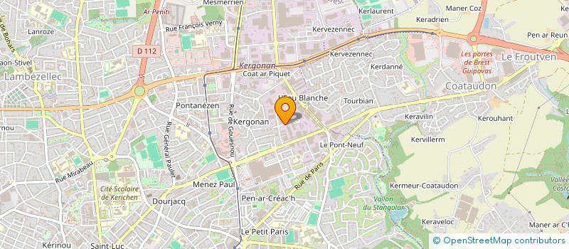 localisation de l'entreprise MEUNIER TECHNOLOGIES à BREST