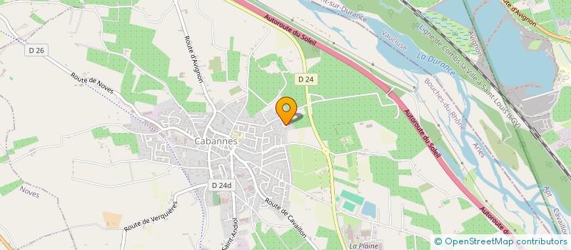 localisation de l'entreprise MEUNIER VALGER  CABANNES