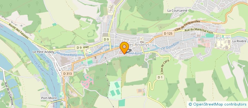 localisation de l'entreprise MEUNIERS DE FRANCE OUEST  ACIGNE