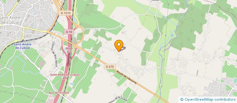 localisation de l'entreprise MEUNIERS DE MONTALON  SAINT-ANDRE-DE-CUBZAC