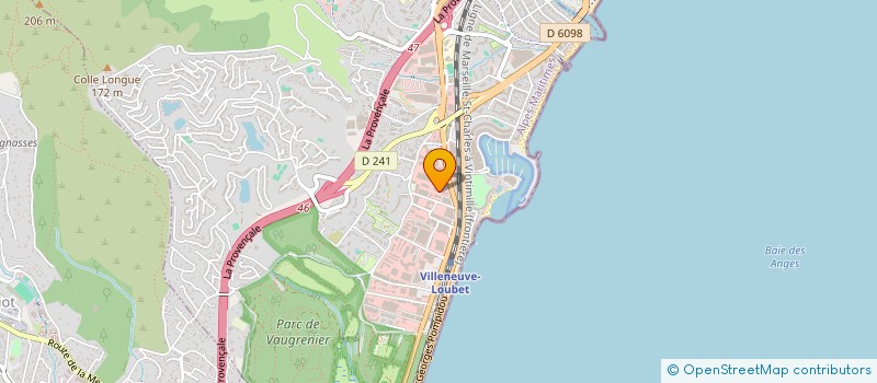 localisation de l'entreprise MEURICE PARK  VILLENEUVE-LOUBET