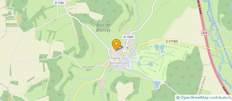 localisation de l'entreprise MEURIOT MICHEL à CHAILLY-SUR-ARMANCON
