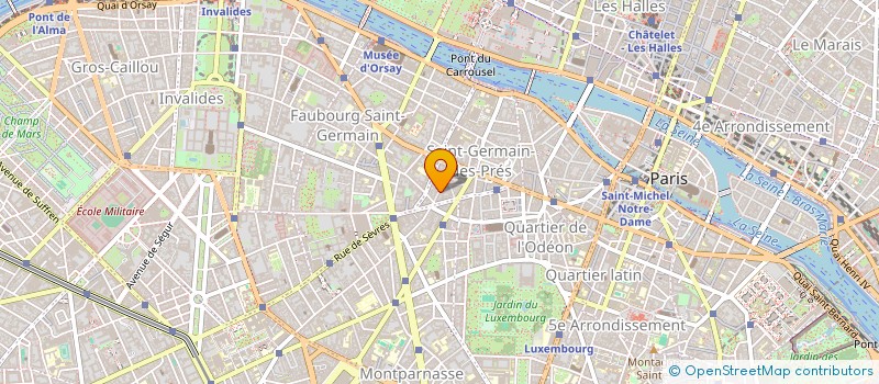 localisation de l'entreprise MEURSAU  PARIS