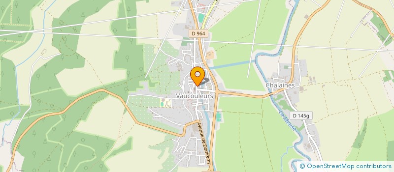 localisation de l'entreprise MEUSE ARCM à VAUCOULEURS