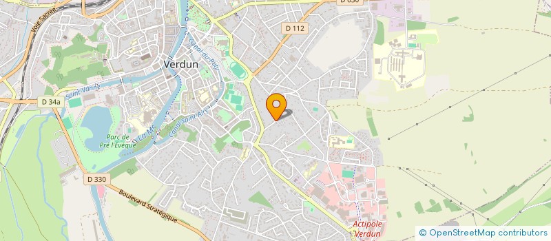 localisation de l'entreprise MEUSE-ELEC EURL à VERDUN
