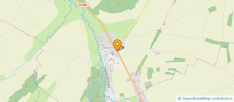 localisation de l'entreprise MEUSE FERMETURES à ABAINVILLE