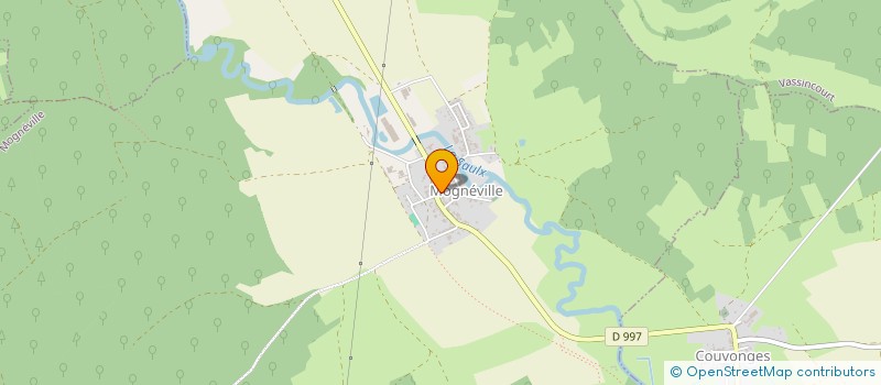 localisation de l'entreprise MEUSE NATURE ENVIRONNEMENT à MOGNEVILLE
