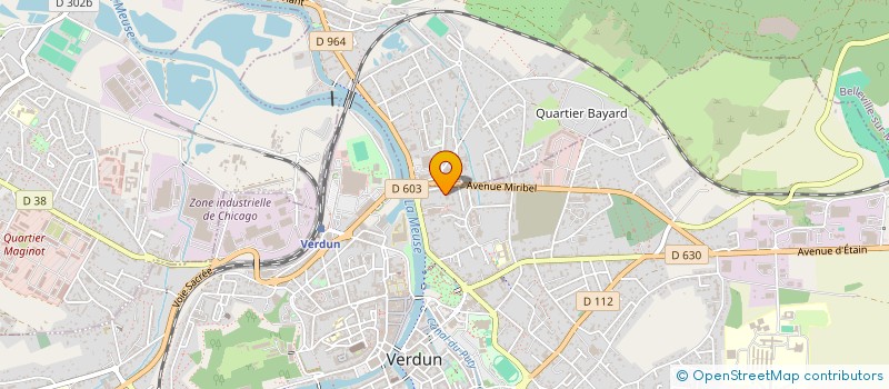 localisation de l'entreprise MEUSE SIGNALISATION à VERDUN