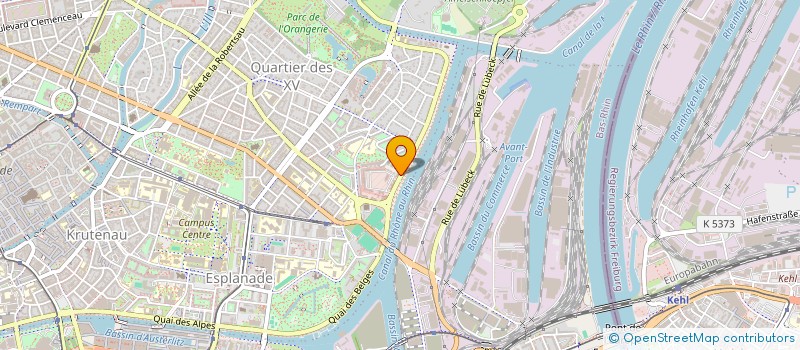 localisation de l'entreprise MEV-AUTOS  STRASBOURG