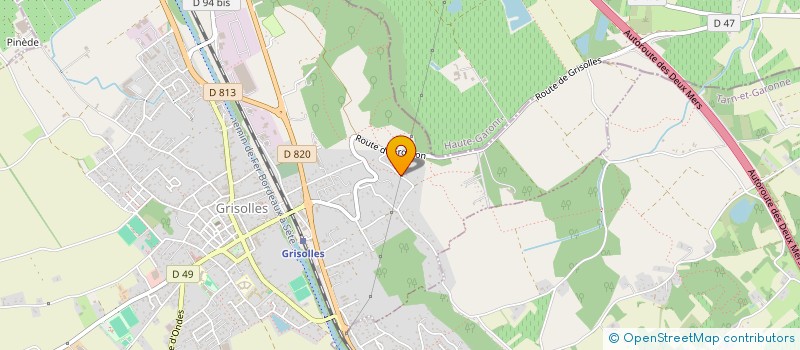 localisation de l'entreprise MEVA  GRISOLLES