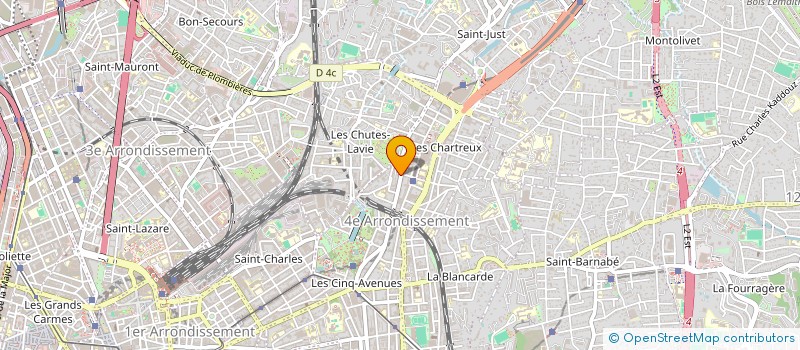 localisation de l'entreprise MEVA à MARSEILLE