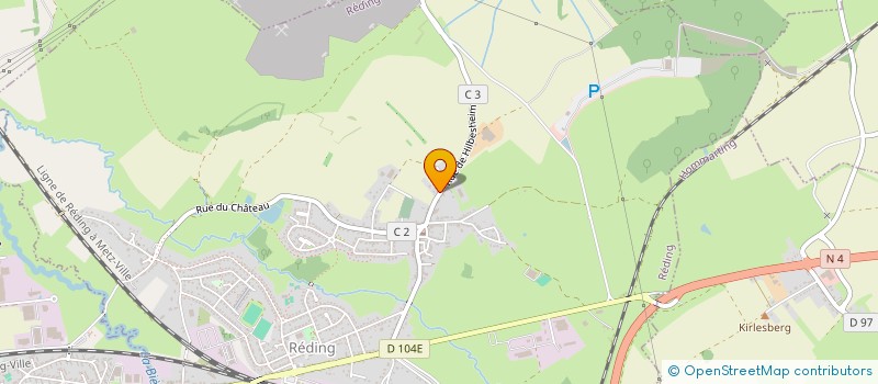 localisation de l'entreprise MEVA HOLDING  REDING