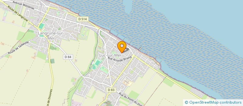 localisation de l'entreprise MEVACCESS  LUC-SUR-MER