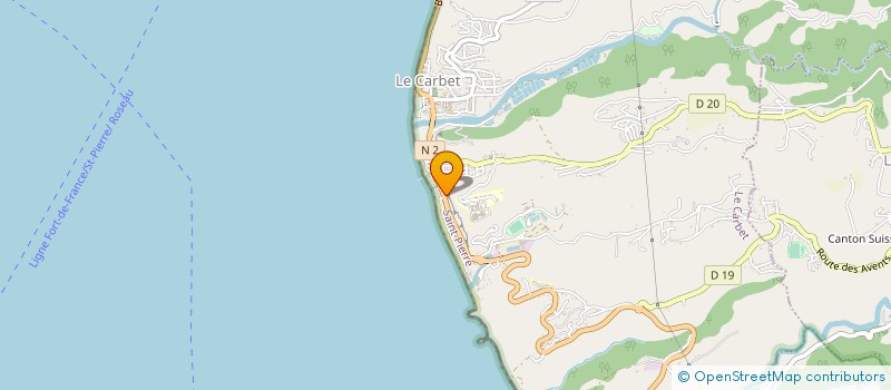 localisation de l'entreprise MEVC ELEVAGE  LE CARBET