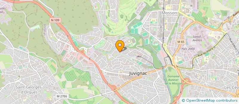 localisation de l'entreprise MEVE  JUVIGNAC