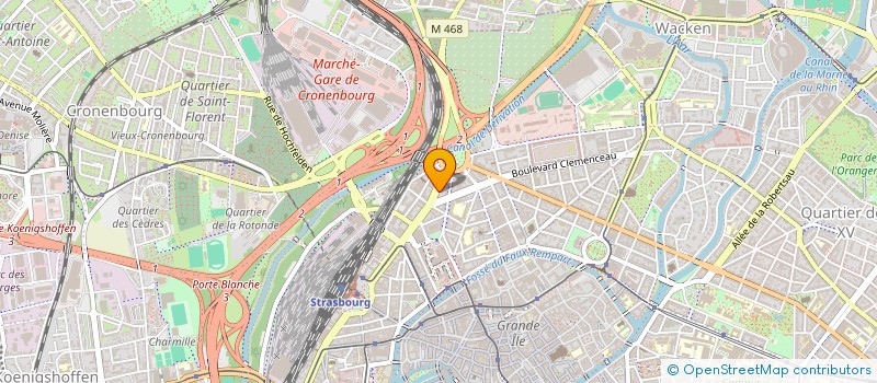 localisation de l'entreprise MEVEL-SCHULER à STRASBOURG