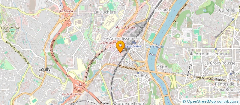 localisation de l'entreprise MEVEN  LYON