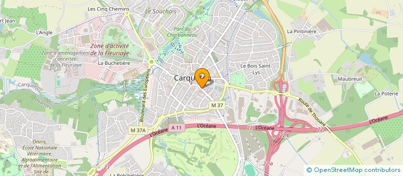 localisation de l'entreprise MEVENA L'HELIAS ET ROMAIN DROSNET, NOTAIRES ASSOCIES à CARQUEFOU