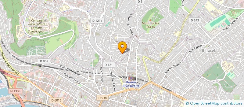 localisation de l'entreprise MEVEST à MONT-SAINT-AIGNAN