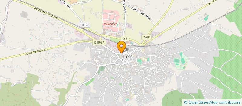 localisation de l'entreprise MEVIM à TRETS