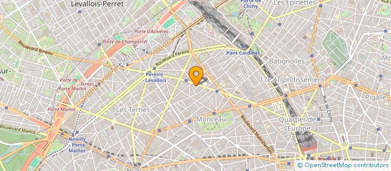 localisation de l'entreprise MEVIMA à PARIS