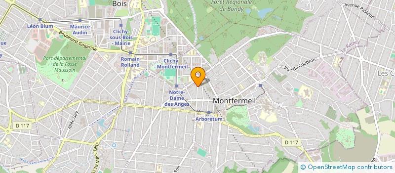 localisation de l'entreprise MEVLANA à MONTFERMEIL