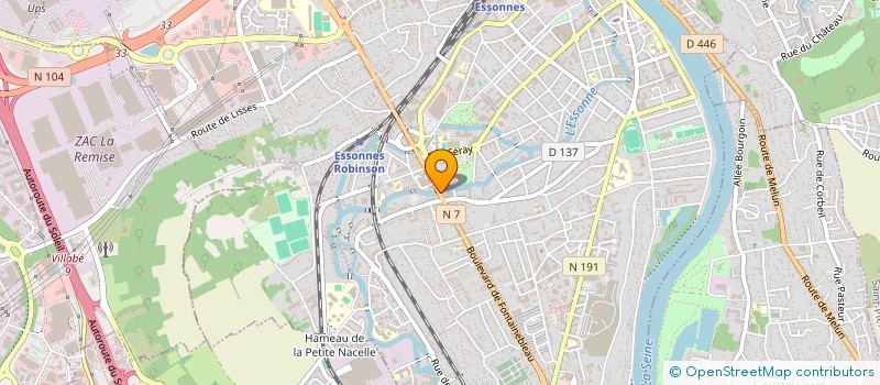 localisation de l'entreprise MEVLANA à CORBEIL-ESSONNES