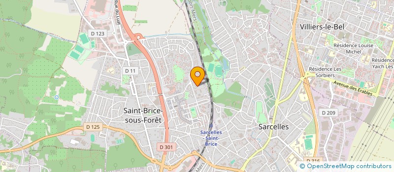 localisation de l'entreprise MEVLY  SAINT-BRICE-SOUS-FORET