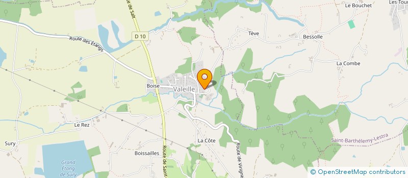 localisation de l'entreprise MEVY  VALEILLE