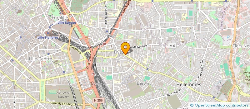 localisation de l'entreprise MEW  LILLE