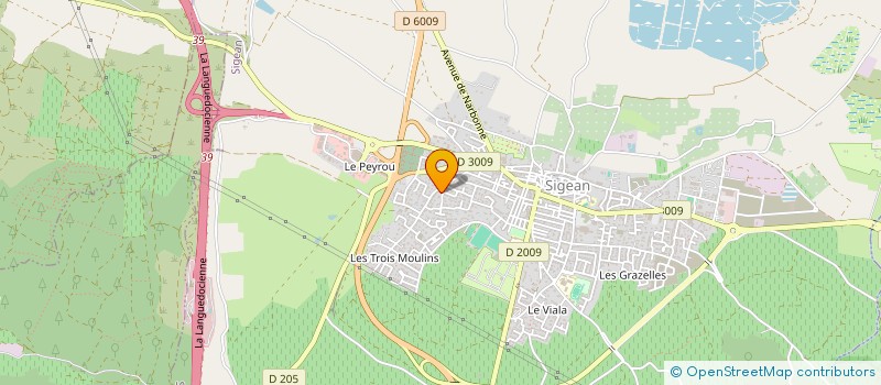 localisation de l'entreprise MEWE HOLDING  SIGEAN