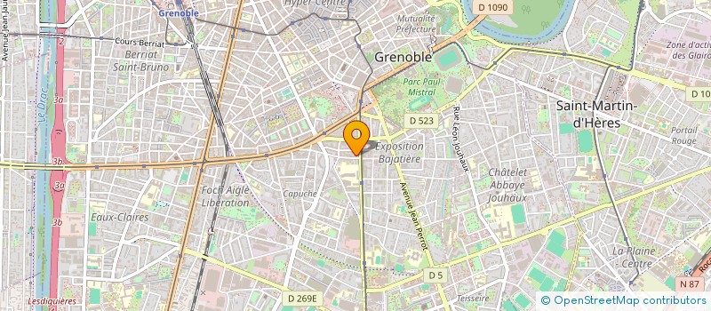 localisation de l'entreprise MEWE PARTNERS SAS à GRENOBLE